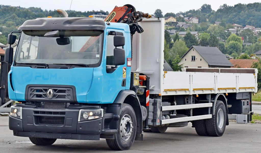 Renault C 320 * PK 12002 EH A + FUNK * TOPZUSTAND - شاحنة كرين, شاحنات مسطحة: صورة 3 Renault C 320 * PK 12002 EH A + FUNK * TOPZUSTAND - شاحنة كرين, شاحنات مسطحة: صورة 3