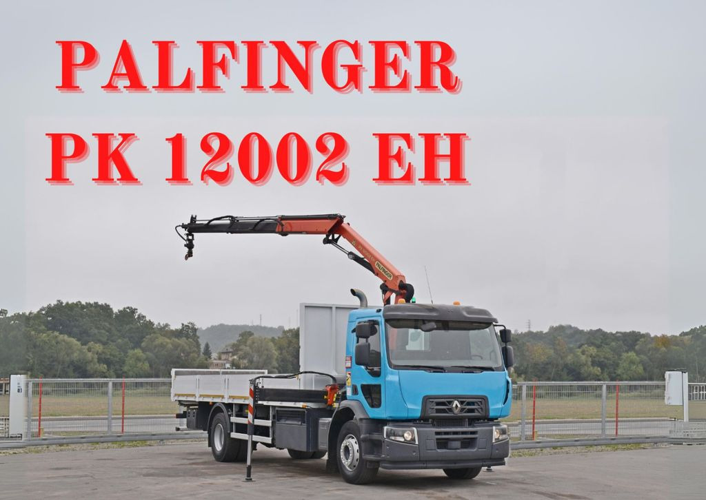 Renault C 320 * PK 12002 EH A + FUNK * TOPZUSTAND - شاحنة كرين, شاحنات مسطحة: صورة 1 Renault C 320 * PK 12002 EH A + FUNK * TOPZUSTAND - شاحنة كرين, شاحنات مسطحة: صورة 1