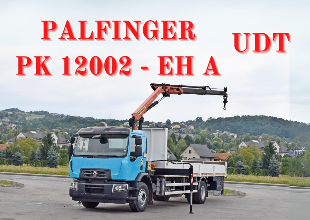 Renault C 320 * PK 12002 EH A + FUNK * TOPZUSTAND - شاحنة كرين, شاحنات مسطحة: صورة 1 Renault C 320 * PK 12002 EH A + FUNK * TOPZUSTAND - شاحنة كرين, شاحنات مسطحة: صورة 1