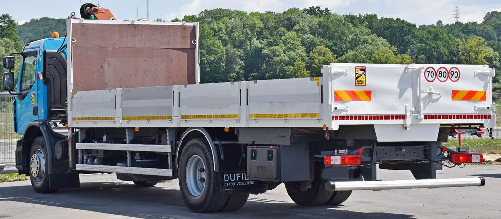 شاحنة كرين, شاحنات مسطحة Renault C 320 * PK 12002 EH A + FUNK * TOPZUSTAND: صورة 7