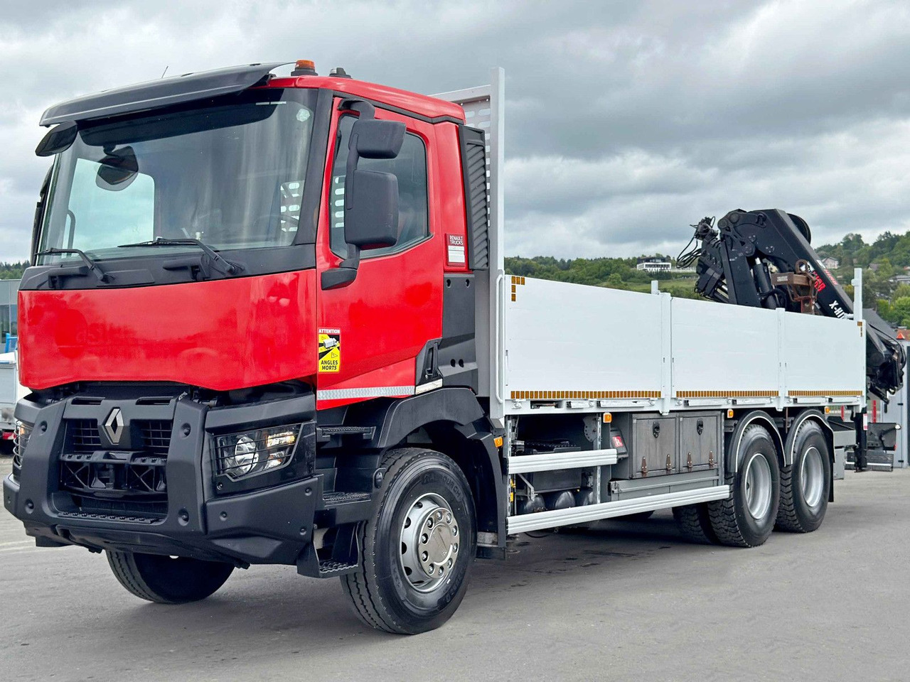 Renault C 430 *HIAB X - HIDUO 188 ES - 4 + FUNK * 6x4 - شاحنة كرين: صورة 4 Renault C 430 *HIAB X - HIDUO 188 ES - 4 + FUNK * 6x4 - شاحنة كرين: صورة 4