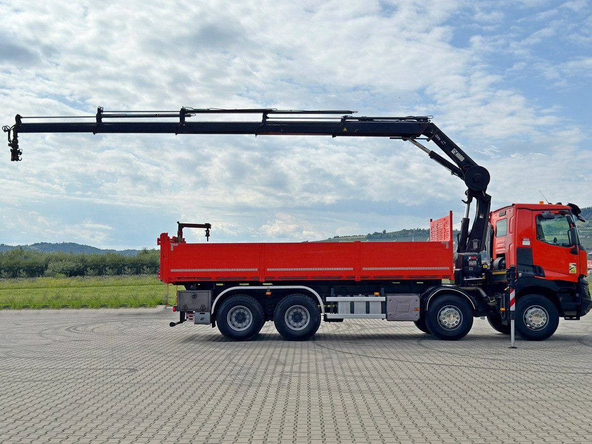 Renault C 430 *KIPPER 6,80m* HIAB X-HIDUO 188 ES-4 * 8x4 - شاحنة كرين: صورة 5 Renault C 430 *KIPPER 6,80m* HIAB X-HIDUO 188 ES-4 * 8x4 - شاحنة كرين: صورة 5