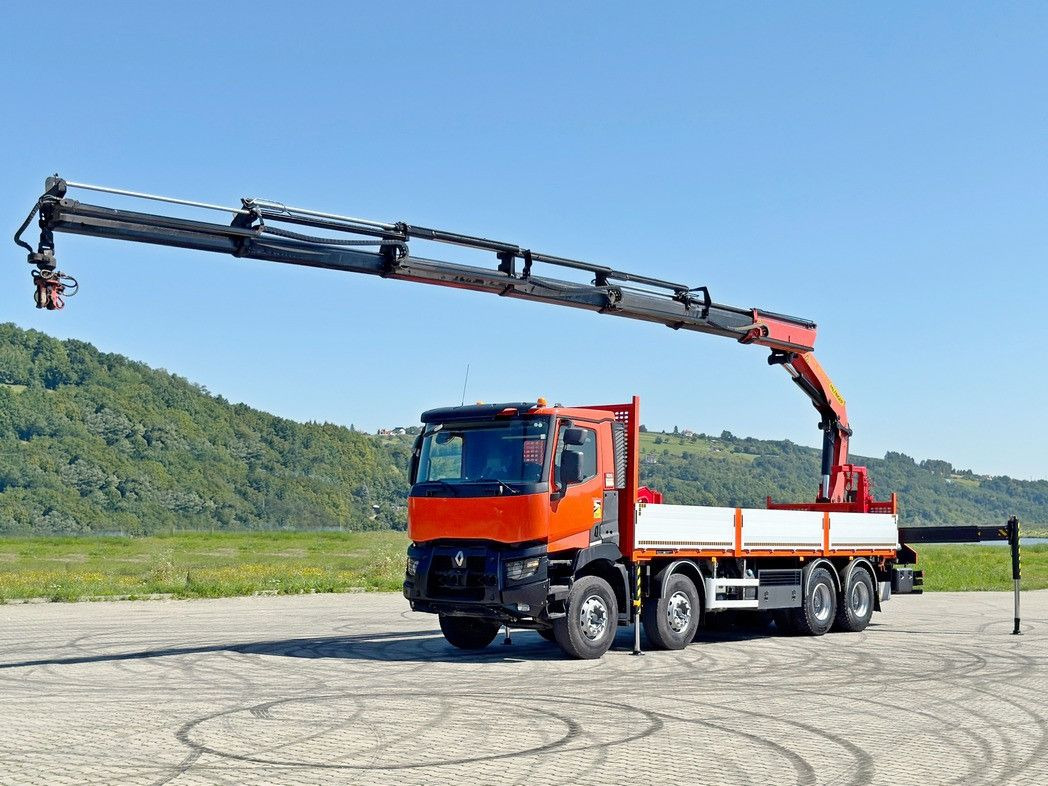 Renault C 430 * PRITSCHE 7,80m*PK 26002 - EH E/FUNK *8x4 - شاحنة كرين: صورة 2 Renault C 430 * PRITSCHE 7,80m*PK 26002 - EH E/FUNK *8x4 - شاحنة كرين: صورة 2