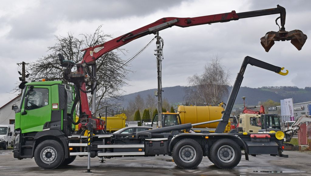 Renault C430* ABROLLKIPPER *LIV 170Z 78 * 6x4 Renault C430* ABROLLKIPPER *LIV 170Z 78 * 6x4 - شاحنة ذات خطاف, شاحنة كرين: صورة 5 Renault C430* ABROLLKIPPER *LIV 170Z 78 * 6x4 Renault C430* ABROLLKIPPER *LIV 170Z 78 * 6x4 - شاحنة ذات خطاف, شاحنة كرين: صورة 5