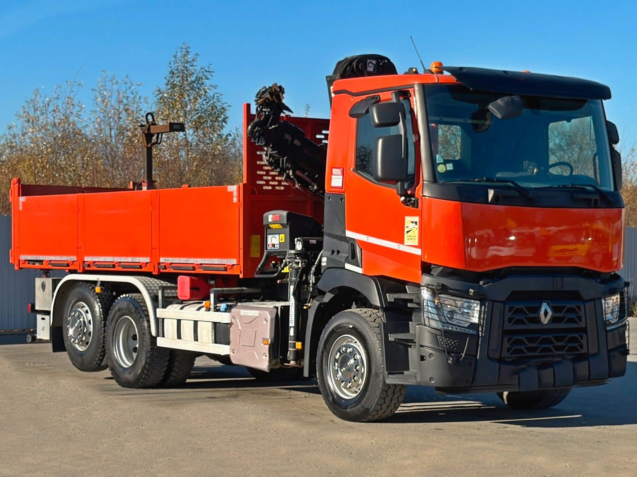 Renault C430 * HIAB 144 BS - 3 HIDUO+ FUNK/ 6x2 - شاحنة كرين: صورة 3 Renault C430 * HIAB 144 BS - 3 HIDUO+ FUNK/ 6x2 - شاحنة كرين: صورة 3