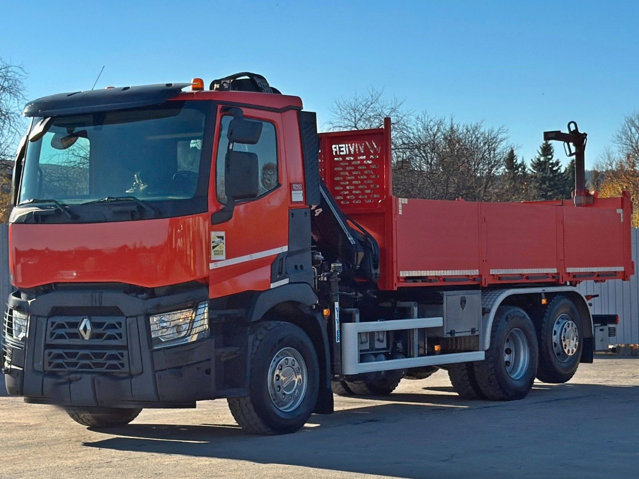 Renault C430 * HIAB 144 BS - 3 HIDUO+ FUNK/ 6x2 - شاحنة قلاب, شاحنة كرين: صورة 4 Renault C430 * HIAB 144 BS - 3 HIDUO+ FUNK/ 6x2 - شاحنة قلاب, شاحنة كرين: صورة 4