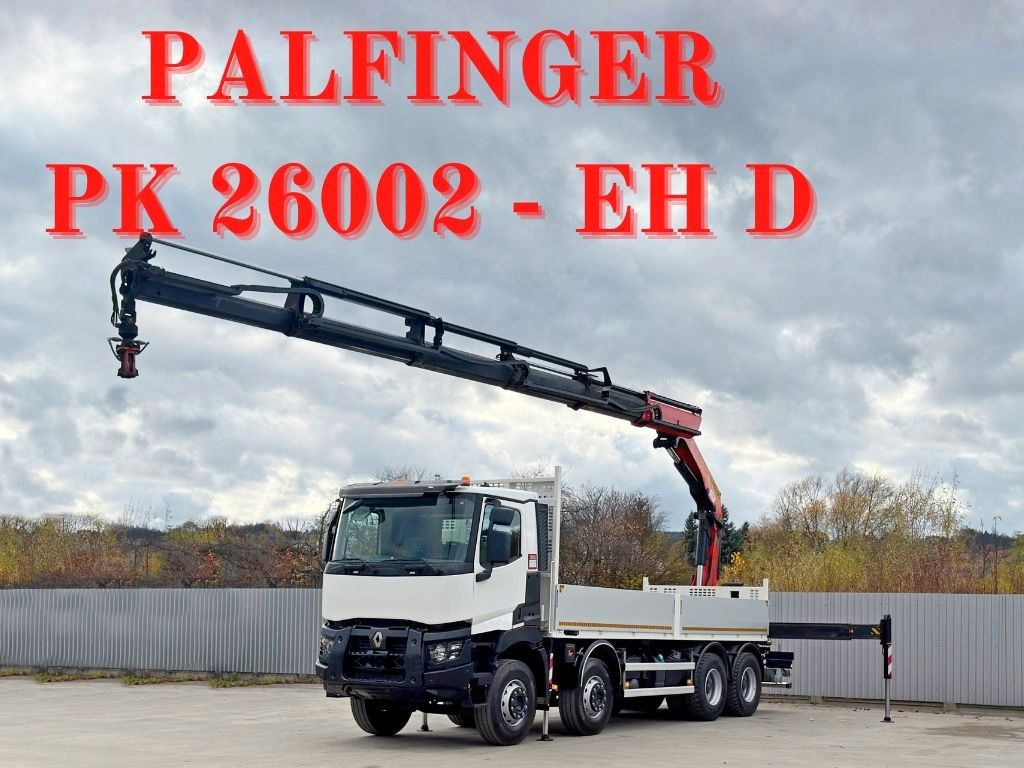 Renault C430 * PALFINGER PK 26002 - EHD + FUNK/ 8x4 - شاحنة كرين: صورة 1 Renault C430 * PALFINGER PK 26002 - EHD + FUNK/ 8x4 - شاحنة كرين: صورة 1