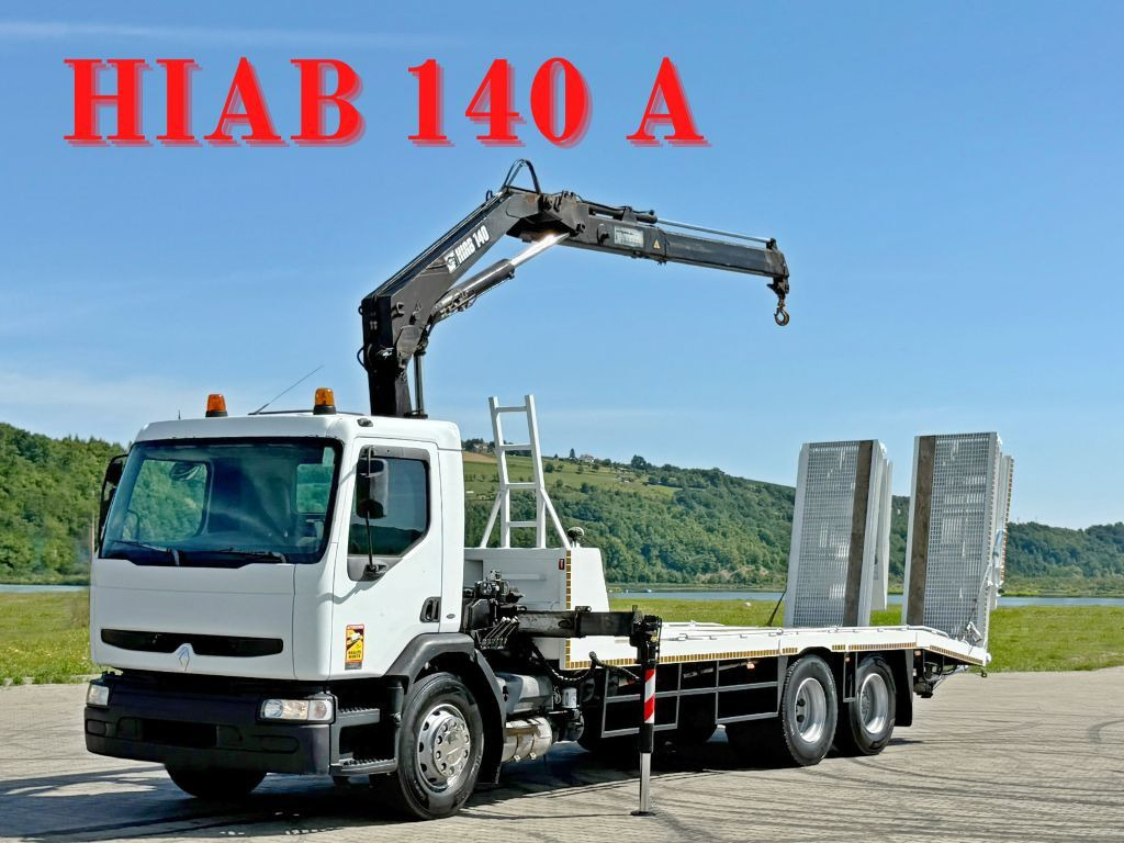 Renault KERAX 320 DCI* ABSCHLEPPWAGEN 7,35m + HIAB 140A - شاحنة سحب: صورة 1 Renault KERAX 320 DCI* ABSCHLEPPWAGEN 7,35m + HIAB 140A - شاحنة سحب: صورة 1