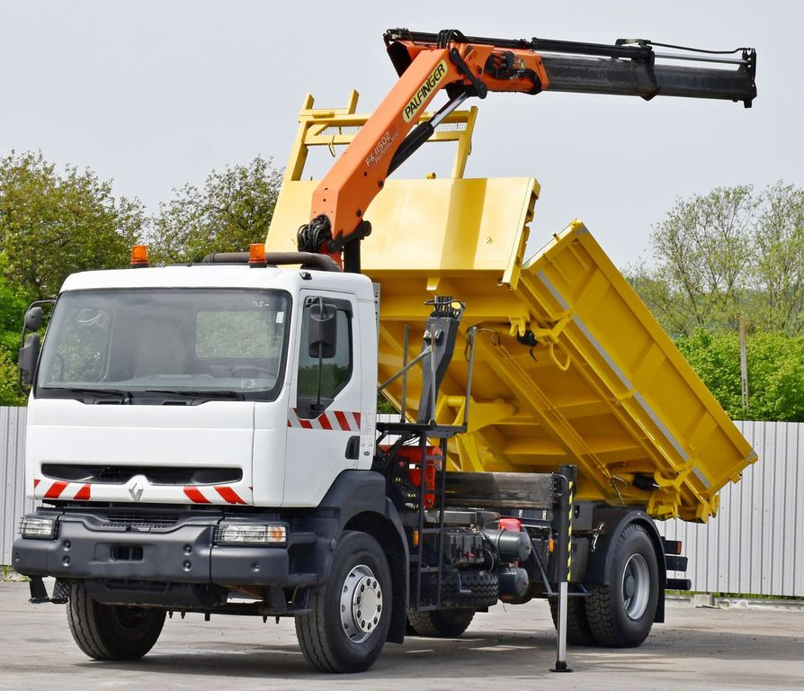 Renault KERAX 320* PK 11502 * TOPZUSTAND - شاحنة قلاب, شاحنة كرين: صورة 3 Renault KERAX 320* PK 11502 * TOPZUSTAND - شاحنة قلاب, شاحنة كرين: صورة 3