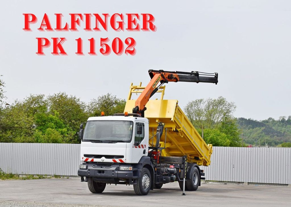 Renault KERAX 320* PK 11502 * TOPZUSTAND - شاحنة قلاب, شاحنة كرين: صورة 1 Renault KERAX 320* PK 11502 * TOPZUSTAND - شاحنة قلاب, شاحنة كرين: صورة 1