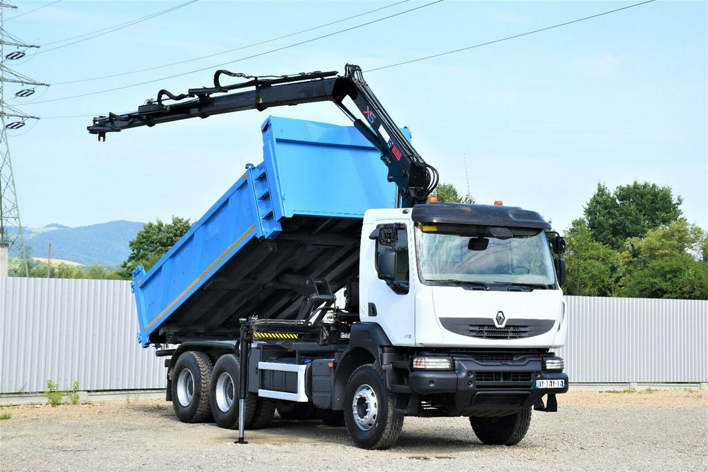 Renault KERAX 370 DXI* HIAB 122B-3 HIDUO/FUNK * 6x4 - شاحنة قلاب, شاحنة كرين: صورة 2 Renault KERAX 370 DXI* HIAB 122B-3 HIDUO/FUNK * 6x4 - شاحنة قلاب, شاحنة كرين: صورة 2