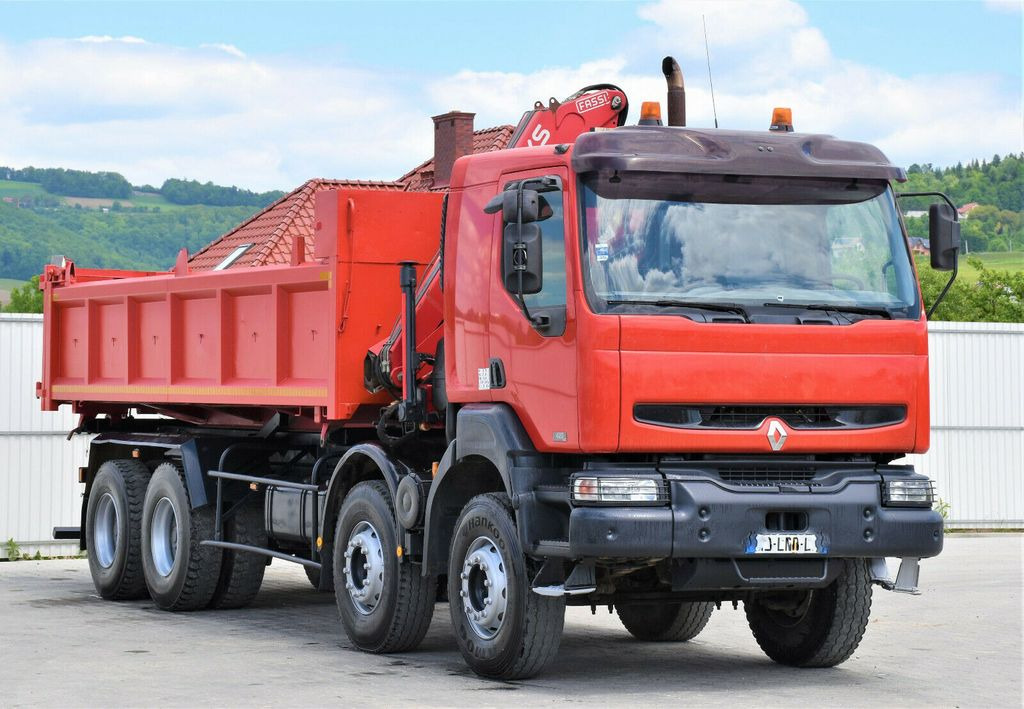 Renault KERAX 420 DCI Kipper 6,30m+FASSI F95AXS.21+FUNK - شاحنة كرين, شاحنة قلاب: صورة 4 Renault KERAX 420 DCI Kipper 6,30m+FASSI F95AXS.21+FUNK - شاحنة كرين, شاحنة قلاب: صورة 4