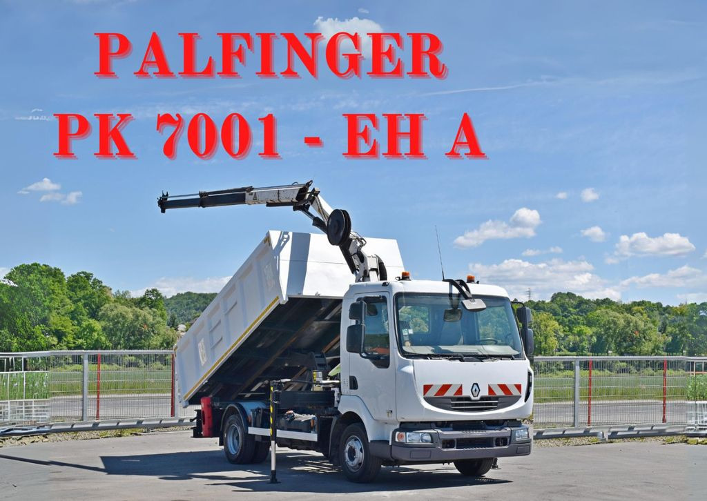 Renault MIDLUM 220 DXI *KIPPER 4,00m *PK 7001-EH A/FUNK Renault MIDLUM 220 DXI *KIPPER 4,00m *PK 7001-EH A/FUNK - شاحنة كرين, شاحنة قلاب: صورة 1 Renault MIDLUM 220 DXI *KIPPER 4,00m *PK 7001-EH A/FUNK Renault MIDLUM 220 DXI *KIPPER 4,00m *PK 7001-EH A/FUNK - شاحنة كرين, شاحنة قلاب: صورة 1