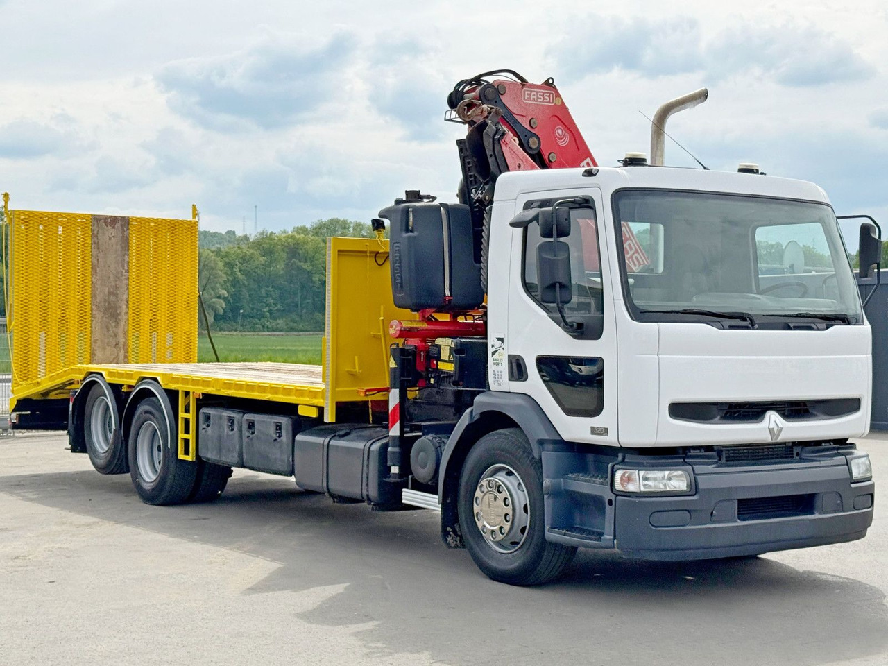 Renault PREMIUM 320 * FASSI F240B.22 + FUNK* TOP - شاحنة سحب: صورة 3 Renault PREMIUM 320 * FASSI F240B.22 + FUNK* TOP - شاحنة سحب: صورة 3