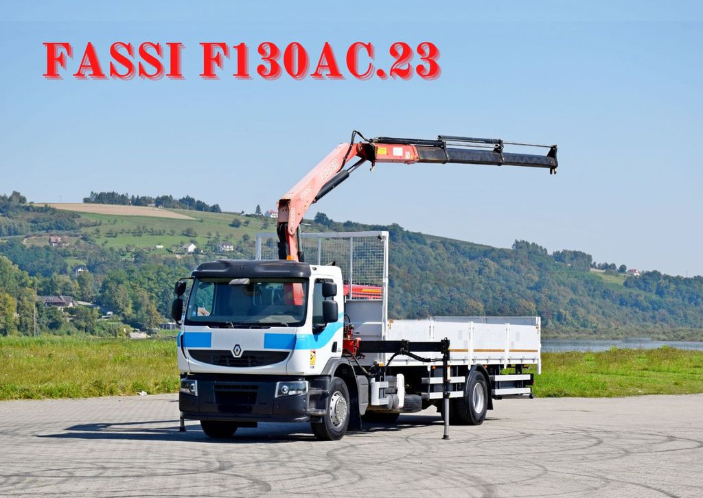 Renault Premium 310 DXI* FASSI F130AC.23+FUNK* TOP Renault Premium 310 DXI* FASSI F130AC.23+FUNK* TOP - شاحنة كرين, شاحنات مسطحة: صورة 1 Renault Premium 310 DXI* FASSI F130AC.23+FUNK* TOP Renault Premium 310 DXI* FASSI F130AC.23+FUNK* TOP - شاحنة كرين, شاحنات مسطحة: صورة 1