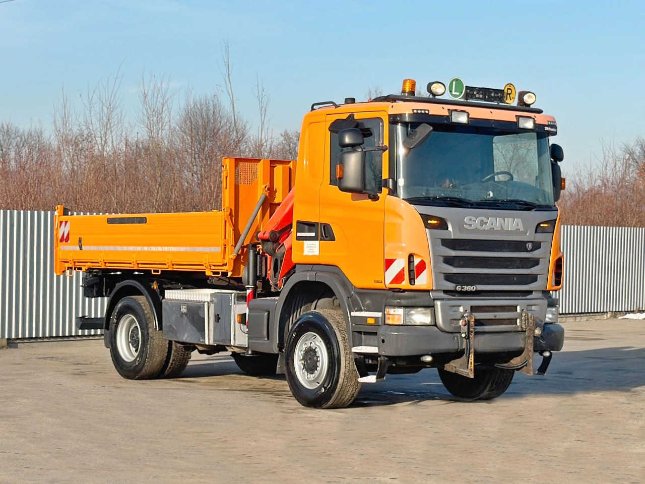 Scania G 360 * KIPPER 4,15m * PALFINGER PK 11002/ 4x4 - شاحنة كرين: صورة 3 Scania G 360 * KIPPER 4,15m * PALFINGER PK 11002/ 4x4 - شاحنة كرين: صورة 3