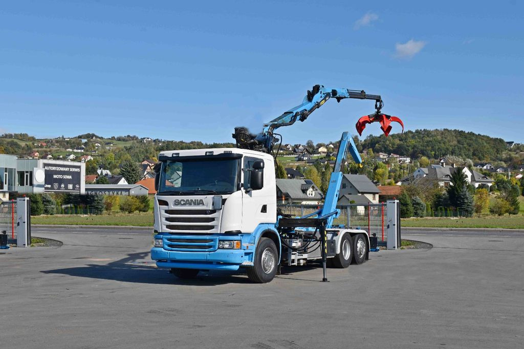 Scania G 440 * Abrollkipper * EPSILON M120Z95TR* TOP - شاحنة ذات خطاف: صورة 2 Scania G 440 * Abrollkipper * EPSILON M120Z95TR* TOP - شاحنة ذات خطاف: صورة 2