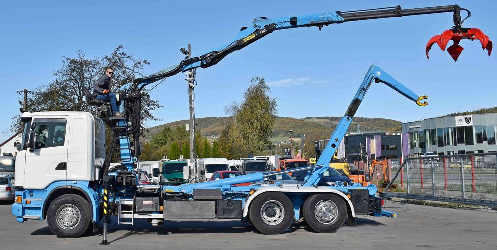 Scania G 440 * Abrollkipper * EPSILON M120Z95TR* TOP - شاحنة ذات خطاف: صورة 5 Scania G 440 * Abrollkipper * EPSILON M120Z95TR* TOP - شاحنة ذات خطاف: صورة 5