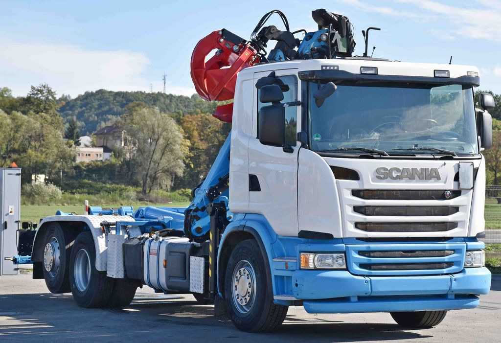 Scania G 440 * Abrollkipper * EPSILON M120Z95TR* TOP - شاحنة ذات خطاف: صورة 3 Scania G 440 * Abrollkipper * EPSILON M120Z95TR* TOP - شاحنة ذات خطاف: صورة 3