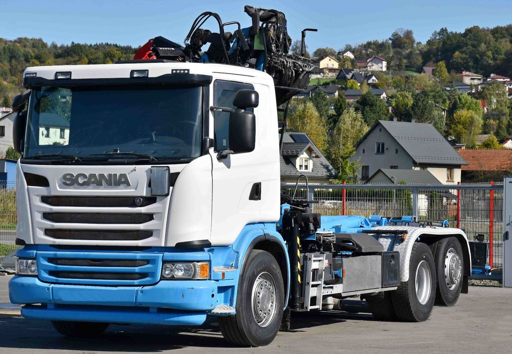 Scania G 440 * Abrollkipper * EPSILON M120Z95TR* TOP - شاحنة ذات خطاف: صورة 4 Scania G 440 * Abrollkipper * EPSILON M120Z95TR* TOP - شاحنة ذات خطاف: صورة 4