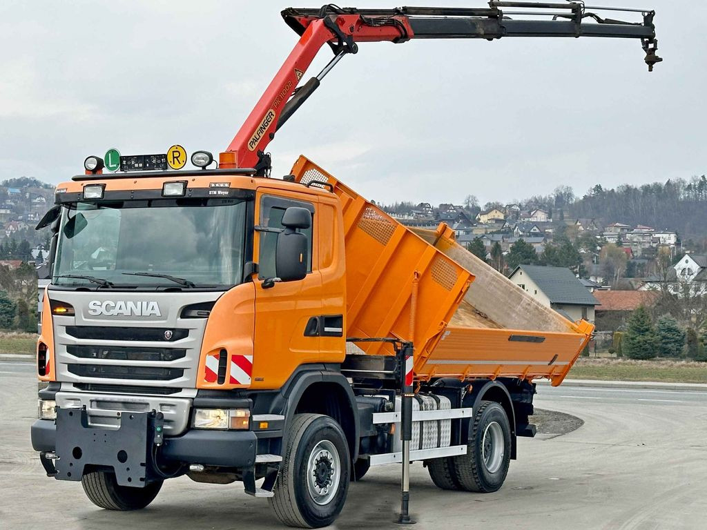 Scania G360 Kipper 4,10m *PK 11002 B + FUNK *4x4 Scania G360 Kipper 4,10m *PK 11002 B + FUNK *4x4 - شاحنة قلاب, شاحنة كرين: صورة 3 Scania G360 Kipper 4,10m *PK 11002 B + FUNK *4x4 Scania G360 Kipper 4,10m *PK 11002 B + FUNK *4x4 - شاحنة قلاب, شاحنة كرين: صورة 3