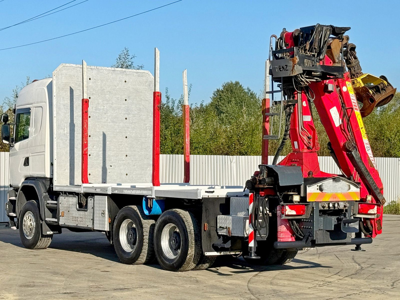 Scania G490* HOLZTRANSPORTER * PENZ 12Z8.70* 6x6 Scania G490* HOLZTRANSPORTER * PENZ 12Z8.70* 6x6: صورة 7