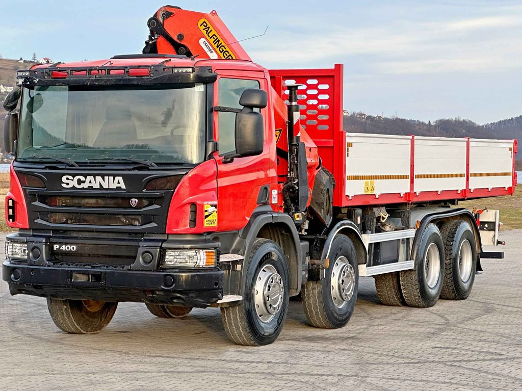 Scania P 400 Kipper 6,80 m * PK 33002-EH D + FUNK * 8x4 Scania P 400 Kipper 6,80 m * PK 33002-EH D + FUNK * 8x4 - شاحنة قلاب, شاحنة كرين: صورة 4 Scania P 400 Kipper 6,80 m * PK 33002-EH D + FUNK * 8x4 Scania P 400 Kipper 6,80 m * PK 33002-EH D + FUNK * 8x4 - شاحنة قلاب, شاحنة كرين: صورة 4