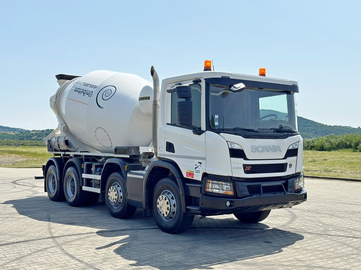 Scania P 410 XT * Betonmischer * 8x4 * TOPZUSTAND - شاحنة خلاطة خرسانة: صورة 1 Scania P 410 XT * Betonmischer * 8x4 * TOPZUSTAND - شاحنة خلاطة خرسانة: صورة 1