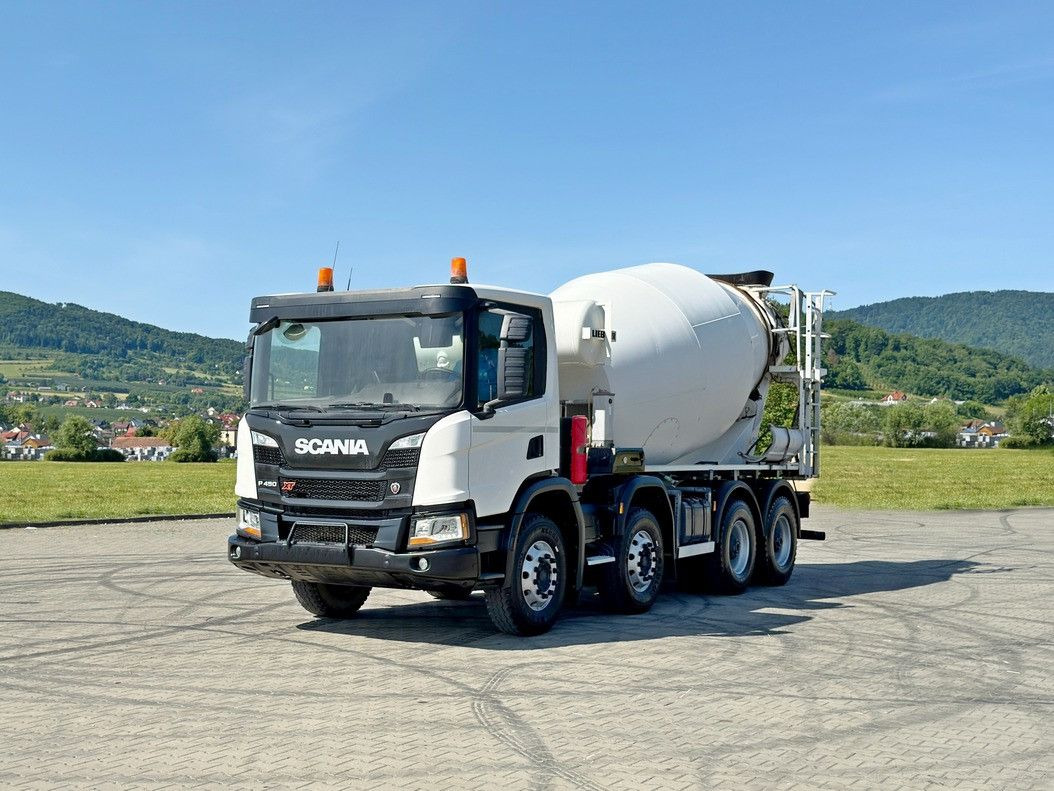 Scania P 450 * Betonmischer * 8x4 * TOPZUSTAND - شاحنة خلاطة خرسانة: صورة 1 Scania P 450 * Betonmischer * 8x4 * TOPZUSTAND - شاحنة خلاطة خرسانة: صورة 1