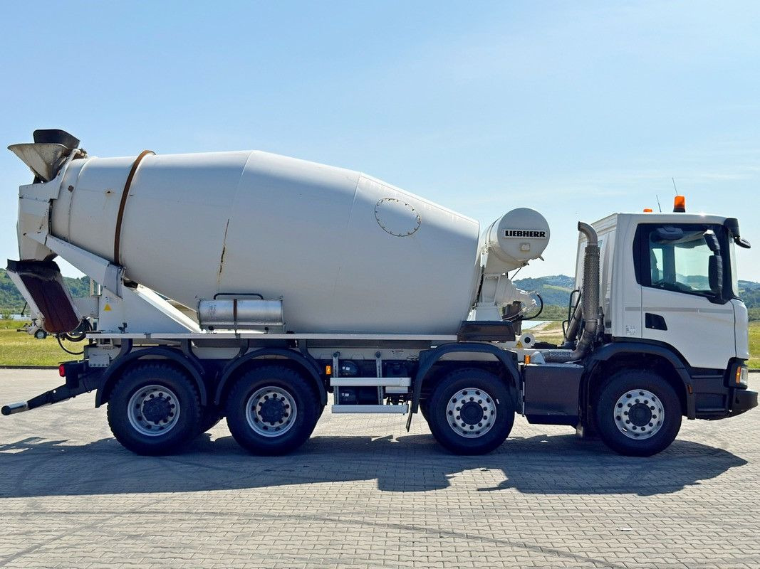 Scania P 450 * Betonmischer * 8x4 * TOPZUSTAND - شاحنة خلاطة خرسانة: صورة 4 Scania P 450 * Betonmischer * 8x4 * TOPZUSTAND - شاحنة خلاطة خرسانة: صورة 4