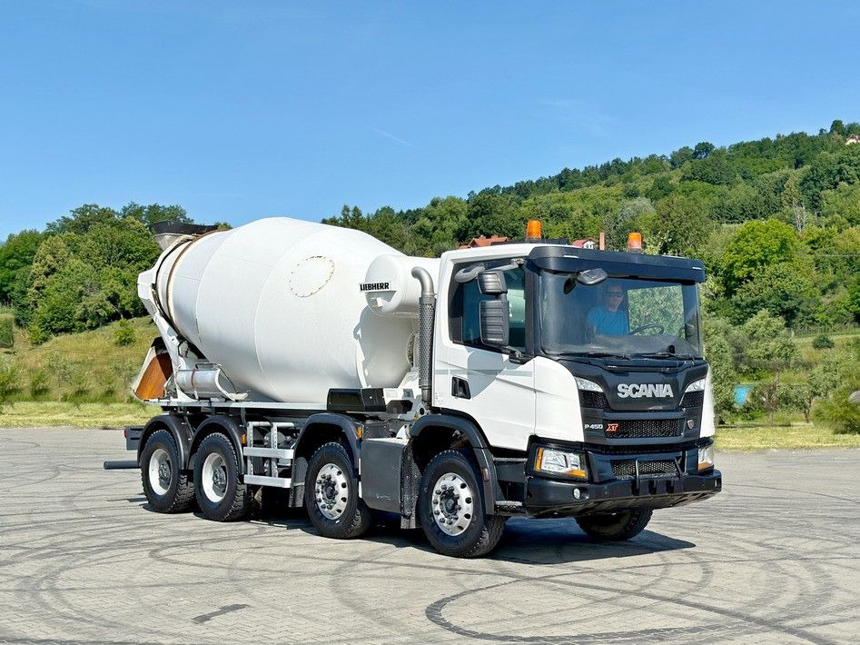 Scania P 450 * Betonmischer * 8x4 * TOPZUSTAND - شاحنة خلاطة خرسانة: صورة 2 Scania P 450 * Betonmischer * 8x4 * TOPZUSTAND - شاحنة خلاطة خرسانة: صورة 2