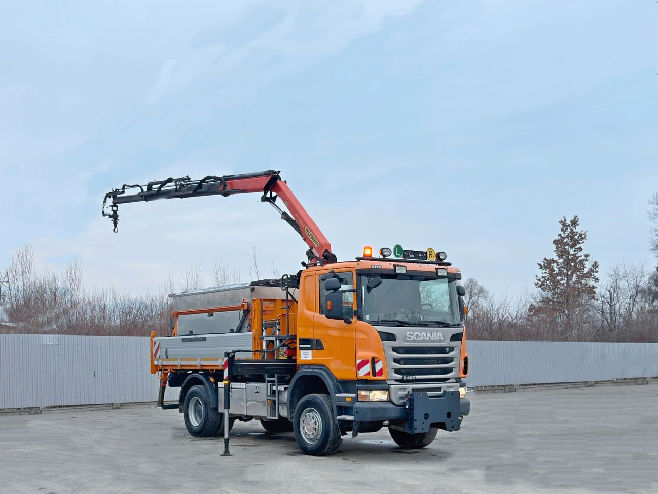 Scania R 420 * PK 11002/FUNK * sandblaste - شاحنة قلاب, شاحنة كرين: صورة 3 Scania R 420 * PK 11002/FUNK * sandblaste - شاحنة قلاب, شاحنة كرين: صورة 3