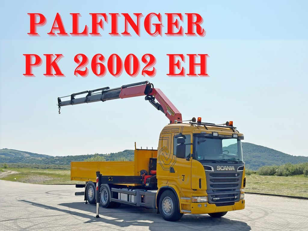 Scania R 500 * PK 26002 EH + FUNK * TOPZUSTAND - شاحنة كرين: صورة 1 Scania R 500 * PK 26002 EH + FUNK * TOPZUSTAND - شاحنة كرين: صورة 1