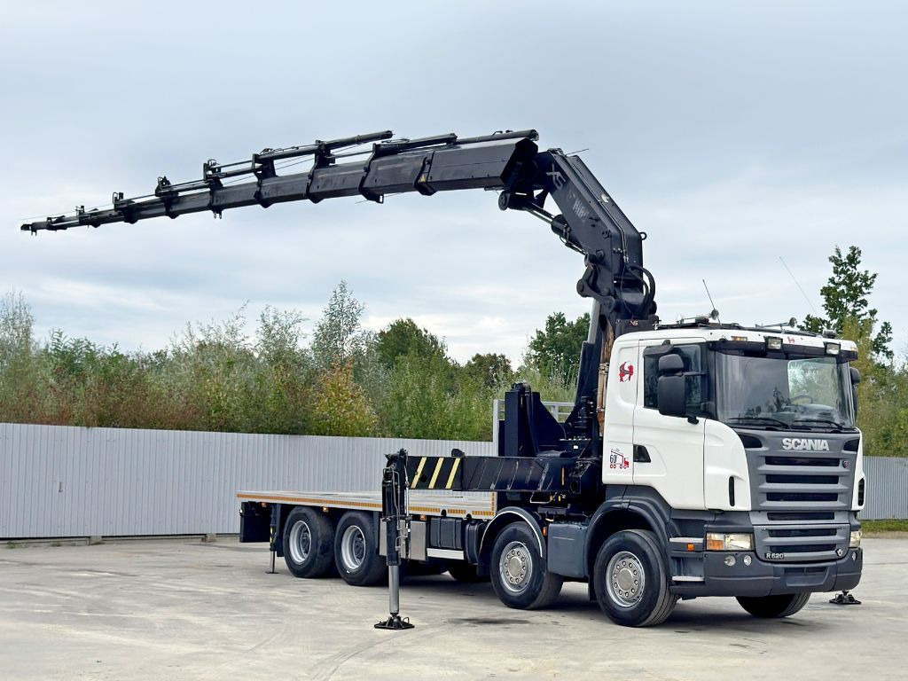 Scania R 620*PLATFORM 6,45m*HIAB 600 E - 9 + FUNK / 8x4 - شاحنة كرين: صورة 2 Scania R 620*PLATFORM 6,45m*HIAB 600 E - 9 + FUNK / 8x4 - شاحنة كرين: صورة 2