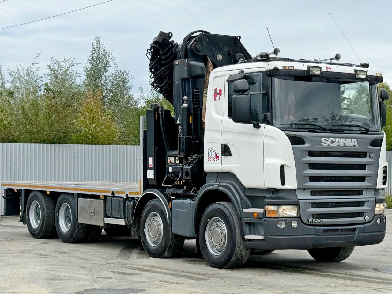 Scania R 620*PLATFORM 6,45m*HIAB 600 E - 9 + FUNK / 8x4 - شاحنة كرين: صورة 4 Scania R 620*PLATFORM 6,45m*HIAB 600 E - 9 + FUNK / 8x4 - شاحنة كرين: صورة 4