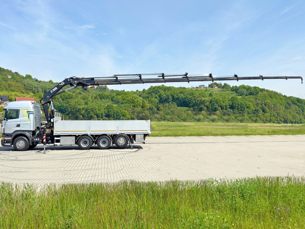 Scania R480 PRITSCHE 6,85m *HIAB 377 E-8 HIPRO/FUNK*8x4 - شاحنة كرين: صورة 5 Scania R480 PRITSCHE 6,85m *HIAB 377 E-8 HIPRO/FUNK*8x4 - شاحنة كرين: صورة 5