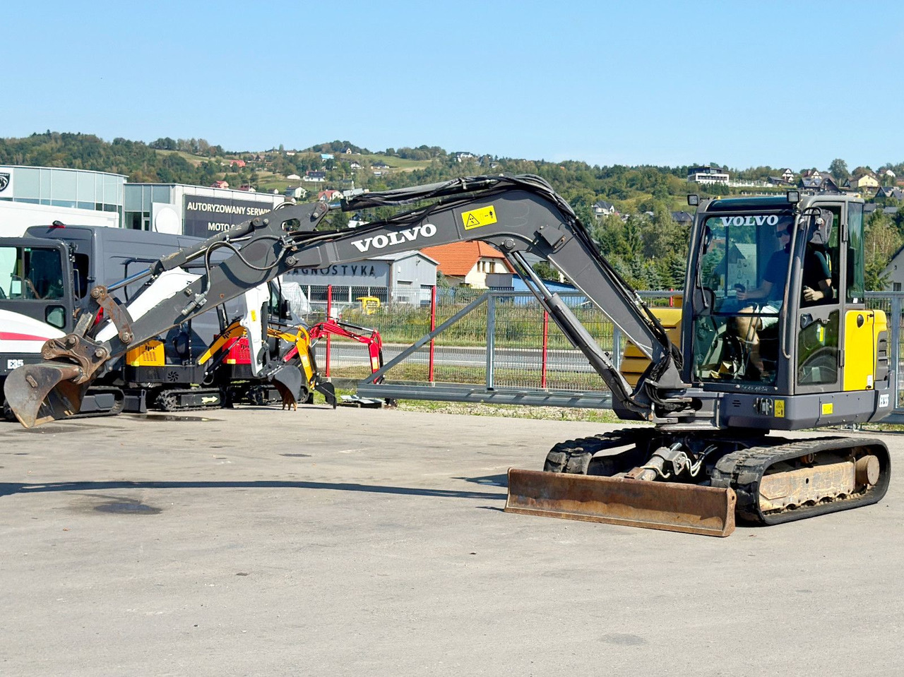 Volvo EC 55 * Raupenbagger * TOPZUSTAND - جرافة: صورة 2 Volvo EC 55 * Raupenbagger * TOPZUSTAND - جرافة: صورة 2