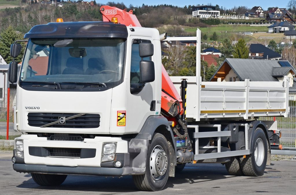 Volvo FL 290 KIPPER 4,90m * FASSI F95A.22 + FUNK * TOP Volvo FL 290 KIPPER 4,90m * FASSI F95A.22 + FUNK * TOP - شاحنة كرين, شاحنة قلاب: صورة 4 Volvo FL 290 KIPPER 4,90m * FASSI F95A.22 + FUNK * TOP Volvo FL 290 KIPPER 4,90m * FASSI F95A.22 + FUNK * TOP - شاحنة كرين, شاحنة قلاب: صورة 4