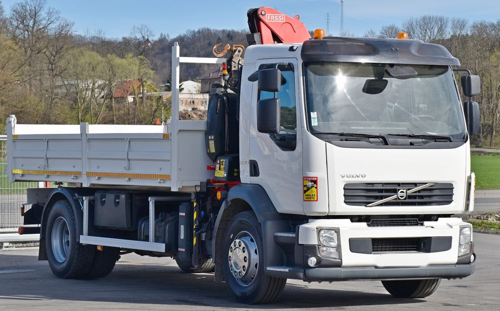 Volvo FL 290 KIPPER 4,90m * FASSI F95A.22 + FUNK * TOP Volvo FL 290 KIPPER 4,90m * FASSI F95A.22 + FUNK * TOP - شاحنة كرين, شاحنة قلاب: صورة 3 Volvo FL 290 KIPPER 4,90m * FASSI F95A.22 + FUNK * TOP Volvo FL 290 KIPPER 4,90m * FASSI F95A.22 + FUNK * TOP - شاحنة كرين, شاحنة قلاب: صورة 3