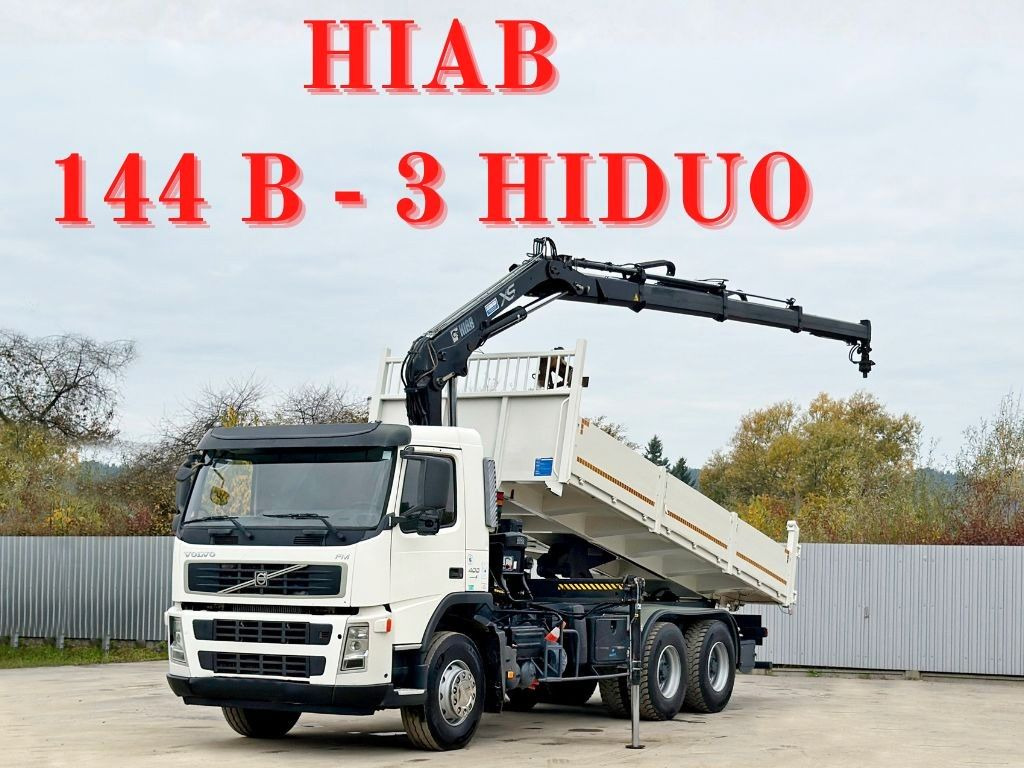 Volvo FM 400 Kipper 6,20m * HIAB 144 B-3 HIDUO* 6x4 - شاحنة قلاب: صورة 1 Volvo FM 400 Kipper 6,20m * HIAB 144 B-3 HIDUO* 6x4 - شاحنة قلاب: صورة 1