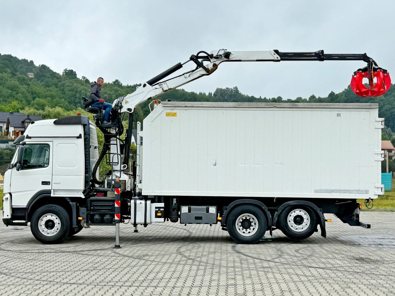 Volvo FM 420 Kipper 6,20 m * EPSILON Q150L75 *TOP - شاحنة ذات خطاف, شاحنة كرين: صورة 5 Volvo FM 420 Kipper 6,20 m * EPSILON Q150L75 *TOP - شاحنة ذات خطاف, شاحنة كرين: صورة 5