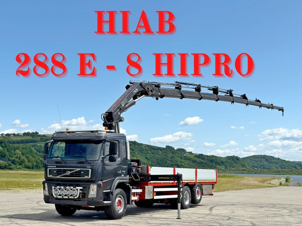 Volvo FM 440 * HIAB 288 E - 8 HIPRO/FUNK * TOPZUSTAND - شاحنة كرين: صورة 1 Volvo FM 440 * HIAB 288 E - 8 HIPRO/FUNK * TOPZUSTAND - شاحنة كرين: صورة 1