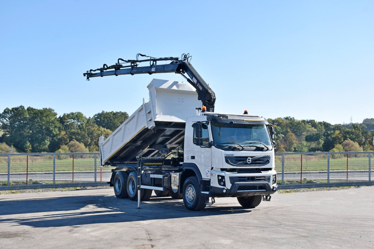 Volvo FMX 410 Kipper 5,20m*HIAB 122 D-4 HIDUO/FUNK*6x4 - شاحنة كرين: صورة 2 Volvo FMX 410 Kipper 5,20m*HIAB 122 D-4 HIDUO/FUNK*6x4 - شاحنة كرين: صورة 2