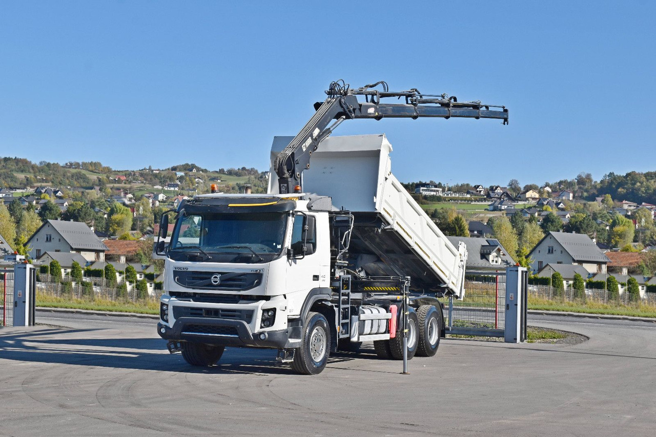 Volvo FMX 410 Kipper 5,20m*HIAB 122 D-4 HIDUO/FUNK*6x4 - شاحنة قلاب: صورة 2 Volvo FMX 410 Kipper 5,20m*HIAB 122 D-4 HIDUO/FUNK*6x4 - شاحنة قلاب: صورة 2