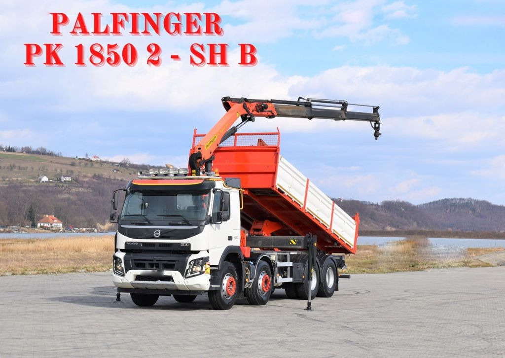 Volvo FMX 420 Kipper 6,20m *PK 1850 2 - SH B*FUNK/8x4 Volvo FMX 420 Kipper 6,20m *PK 1850 2 - SH B*FUNK/8x4 - شاحنة كرين, شاحنة قلاب: صورة 1 Volvo FMX 420 Kipper 6,20m *PK 1850 2 - SH B*FUNK/8x4 Volvo FMX 420 Kipper 6,20m *PK 1850 2 - SH B*FUNK/8x4 - شاحنة كرين, شاحنة قلاب: صورة 1