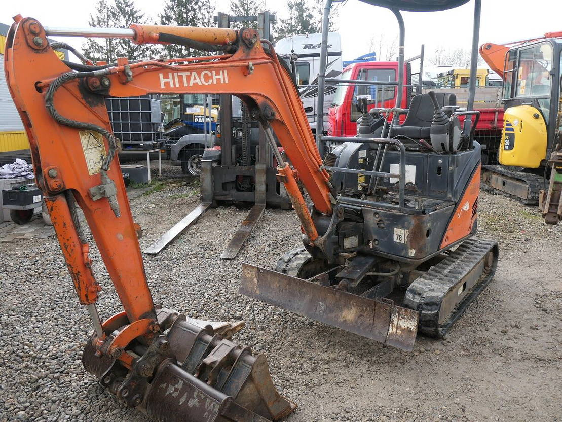 Hitachi ZX17 U-2 - حفارة مُصَّغرة: صورة 4 Hitachi ZX17 U-2 - حفارة مُصَّغرة: صورة 4