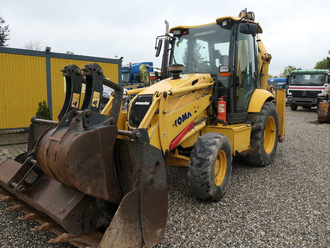 جرافة حفار Komatsu WB 97-5: صورة 11