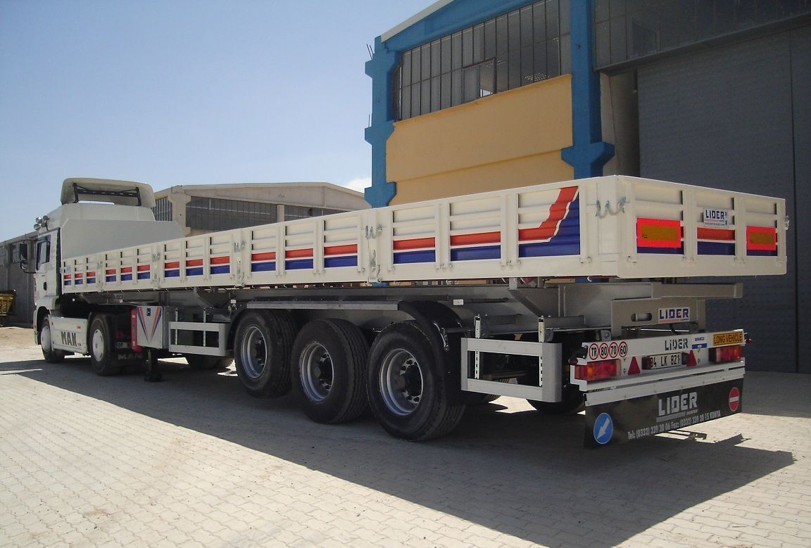 LIDER 2024 YEAR NEW TRAILER FOR SALE (MANUFACTURER COMPANY) - مقطورات مسطحة: صورة 2 LIDER 2024 YEAR NEW TRAILER FOR SALE (MANUFACTURER COMPANY) - مقطورات مسطحة: صورة 2