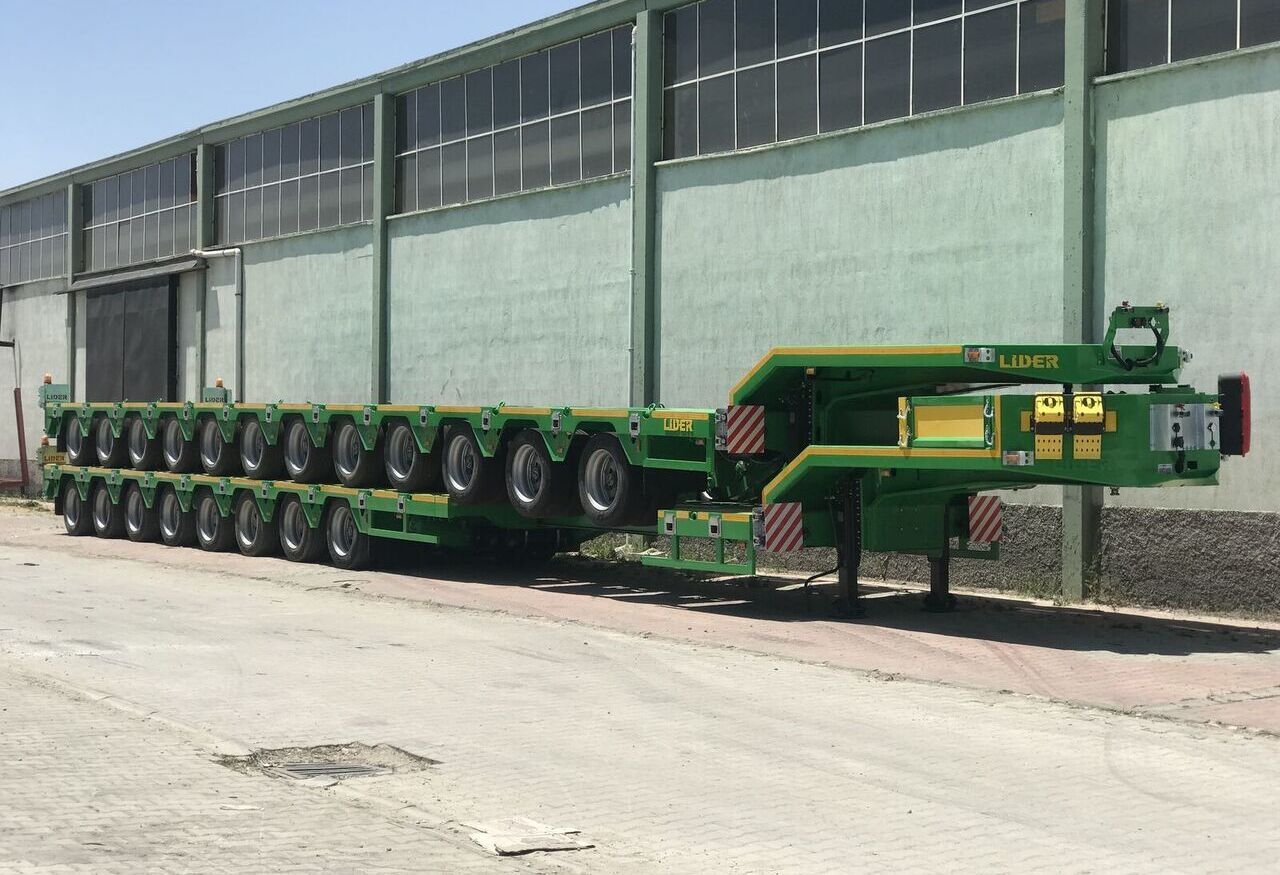 LIDER 2025 Model 200 TONS CAPACITY New Productions Directly From Manufacture - عربة منخفضة مسطحة نصف مقطورة: صورة 2 LIDER 2025 Model 200 TONS CAPACITY New Productions Directly From Manufacture - عربة منخفضة مسطحة نصف مقطورة: صورة 2