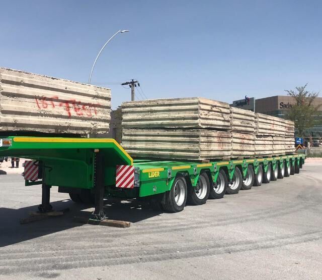 LIDER 2025 Model 200 TONS CAPACITY New Productions Directly From Manufacture - عربة منخفضة مسطحة نصف مقطورة: صورة 1 LIDER 2025 Model 200 TONS CAPACITY New Productions Directly From Manufacture - عربة منخفضة مسطحة نصف مقطورة: صورة 1